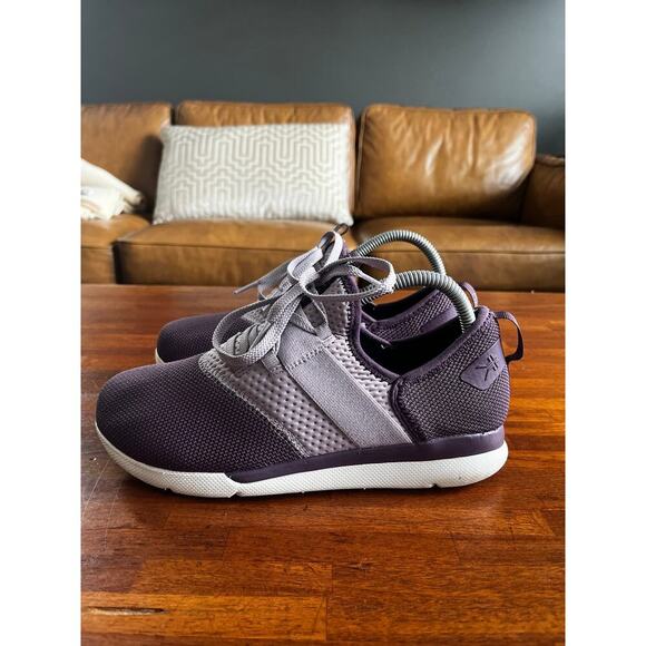 Kuru Pivot Two Tone Athletic Comfort Walking Sneakers Purple Women's Size 8M - Picture 2 of 7